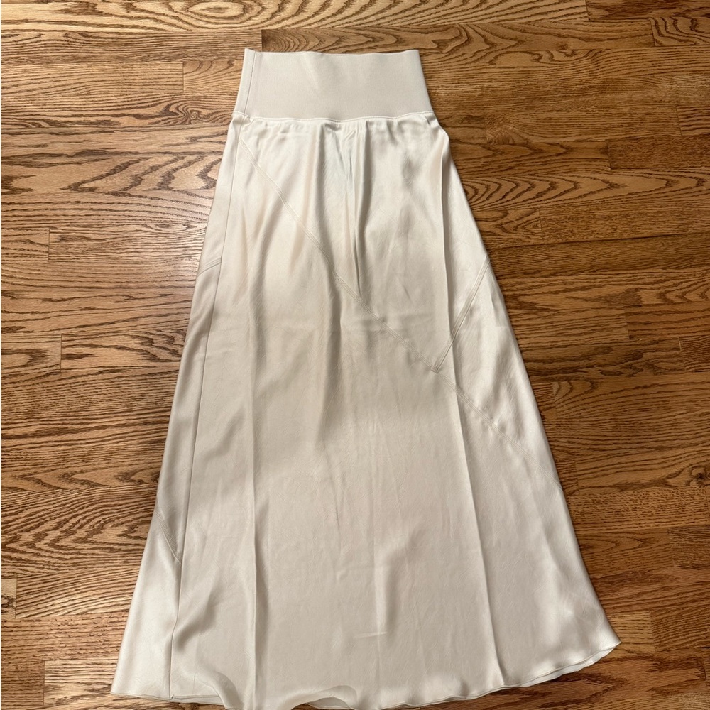 ATM Anthony Thomas Melilla satin bias cut skirt NWT - Picture 5 of 9